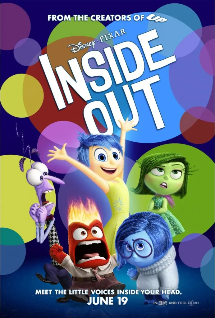 Parent review of InsideOut, new Pixar movie