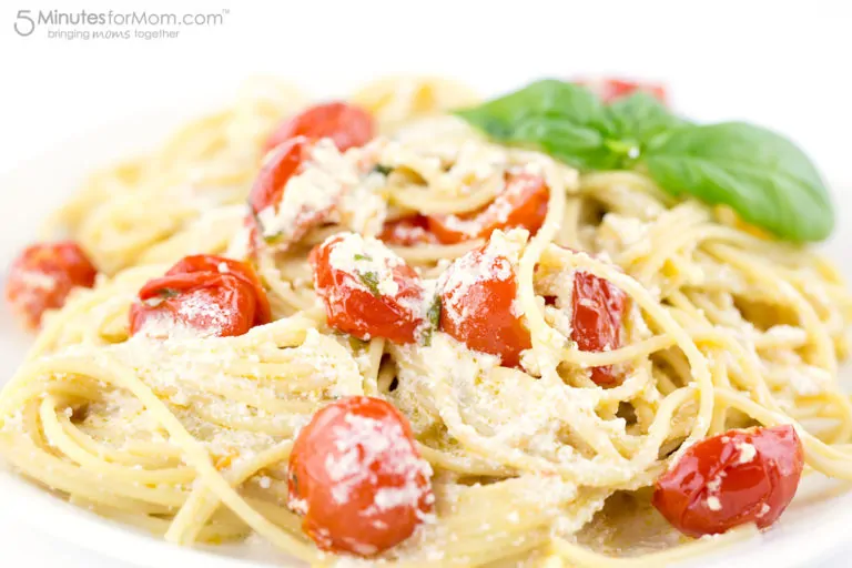 Spaghetti Con Ricotta E Pomodorini