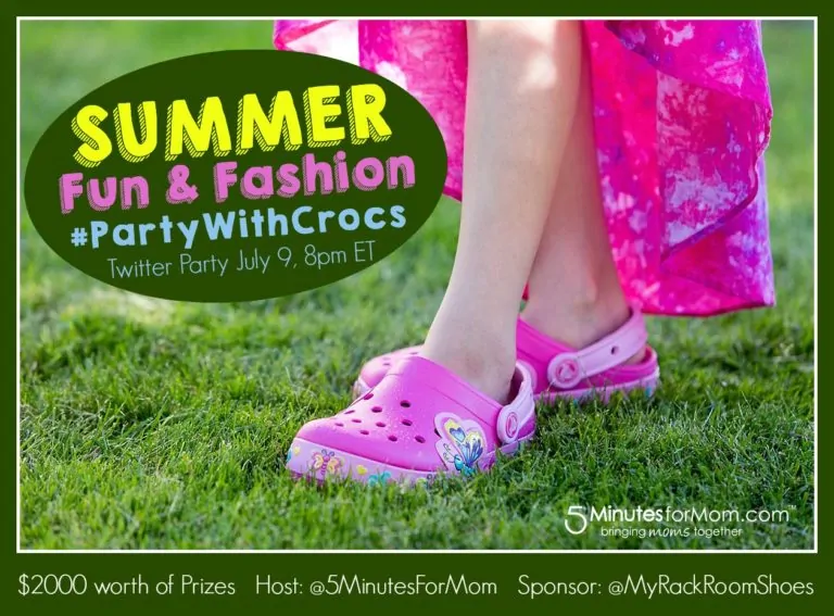 Summer Fun and Fashion PartyWithCrocs Twitter Party