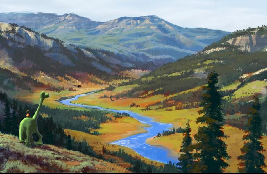 First Look at Disney Pixar's The Good Dinosaur GoodDino 5 Minutes