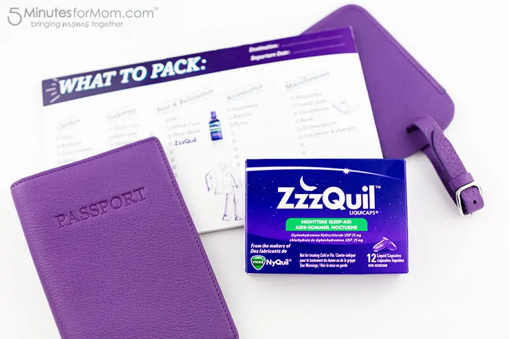 Travel Tips with Zzzquil