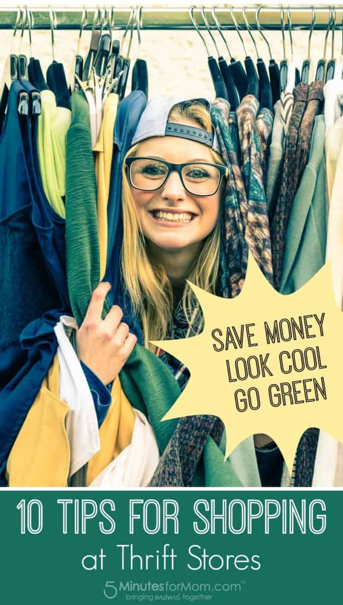 10 Tips for Shopping at Thrift Stores to Help You Save Money, Look Cool