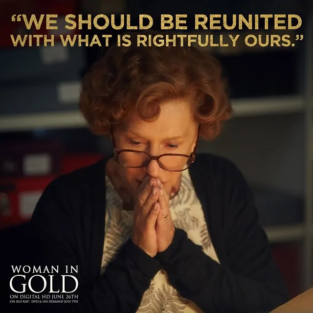 Woman in Gold movie, Helen Mirren, Ryan Reynolds