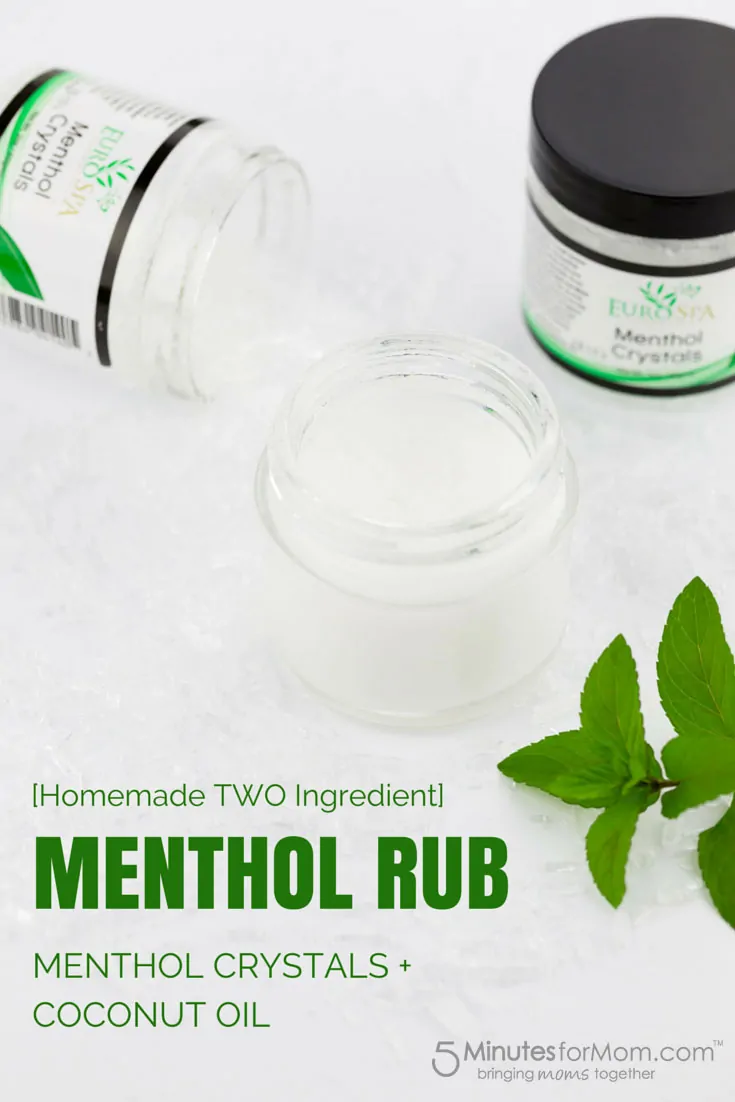 Homemade Menthol Rub