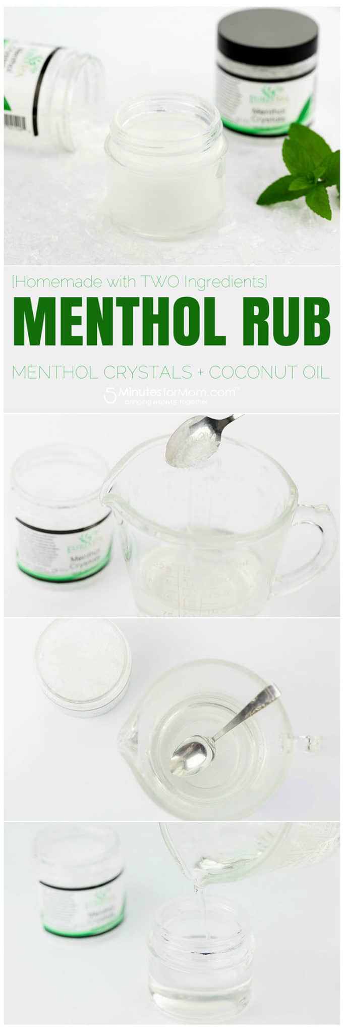 How to Use Menthol Crystals and Make Homemade Menthol Rub