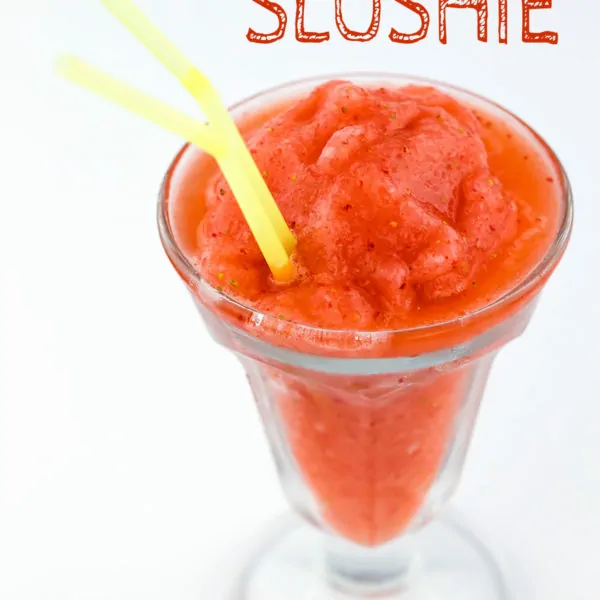 Olivia’s Homemade Strawberry Slushie Recipe