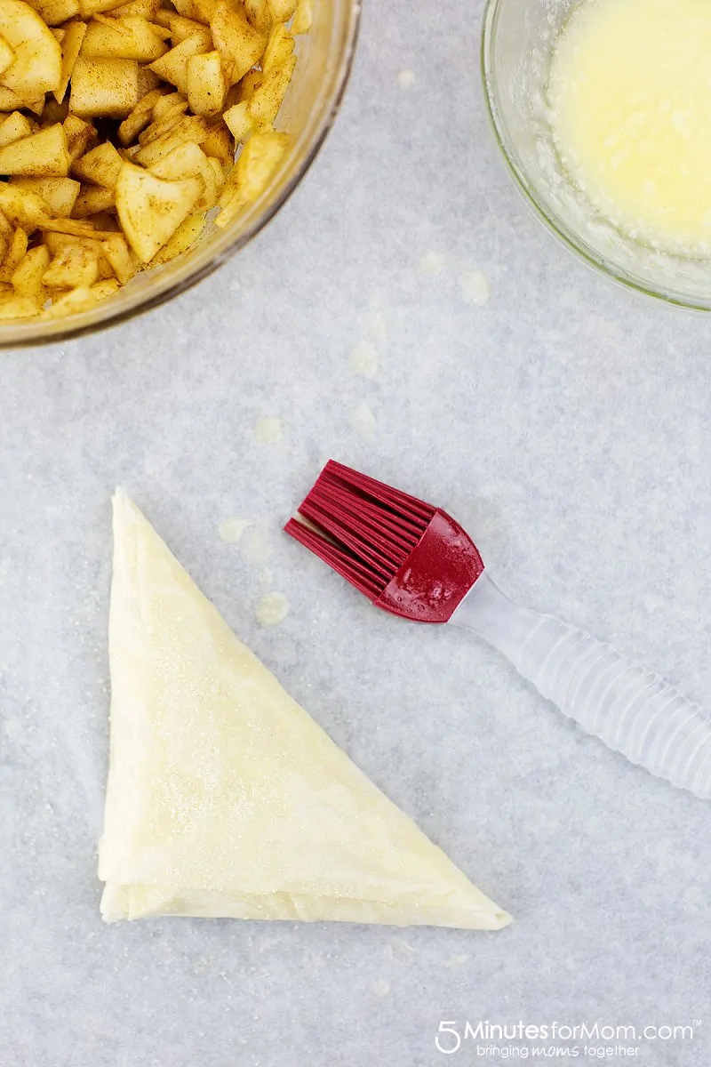 Airfryer Apple Pie Filo Pastries