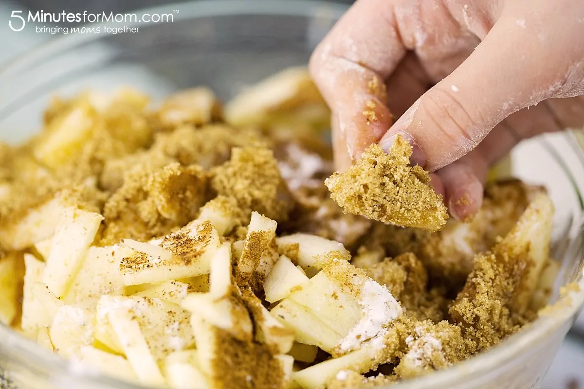 Airfryer Apple Pie Filo Pastries