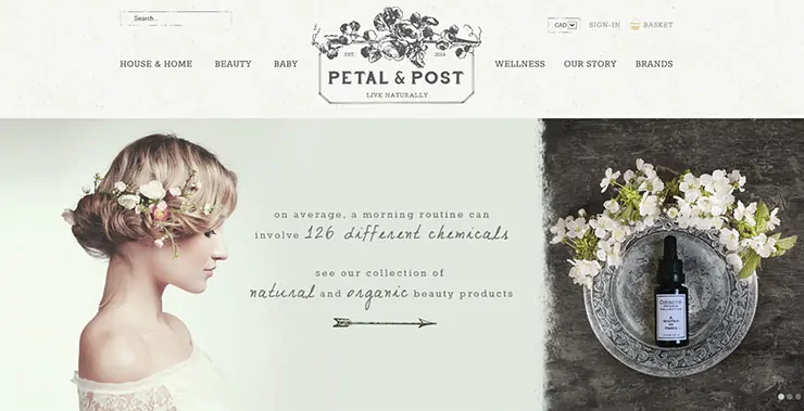 Petal and Post online boutique