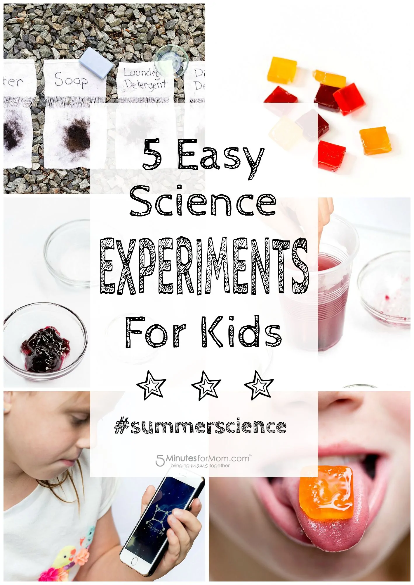 Summer Science For Kids - Fun Kids Science Experiments