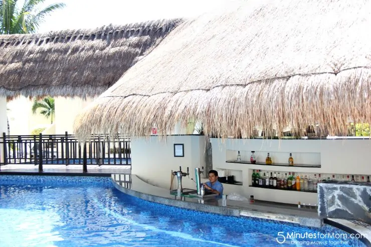 A Swim Up Bar available at Azul Beach Hotel Cancun