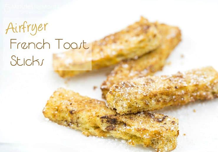 Airfryer French Toast Sticks horizontal