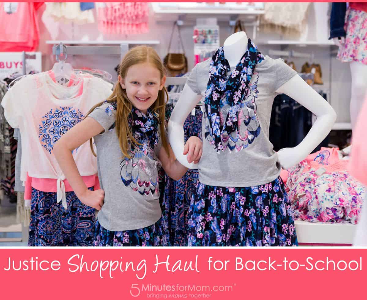 Justice Shopping Haul for Back to School Tween Fashion