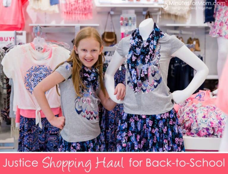 Justice Shopping Haul for Back to School