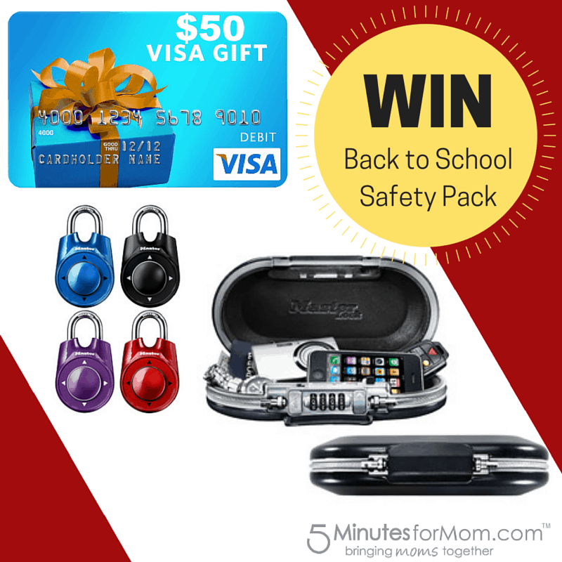 Master Lock Back to School Safety Prize Pack
