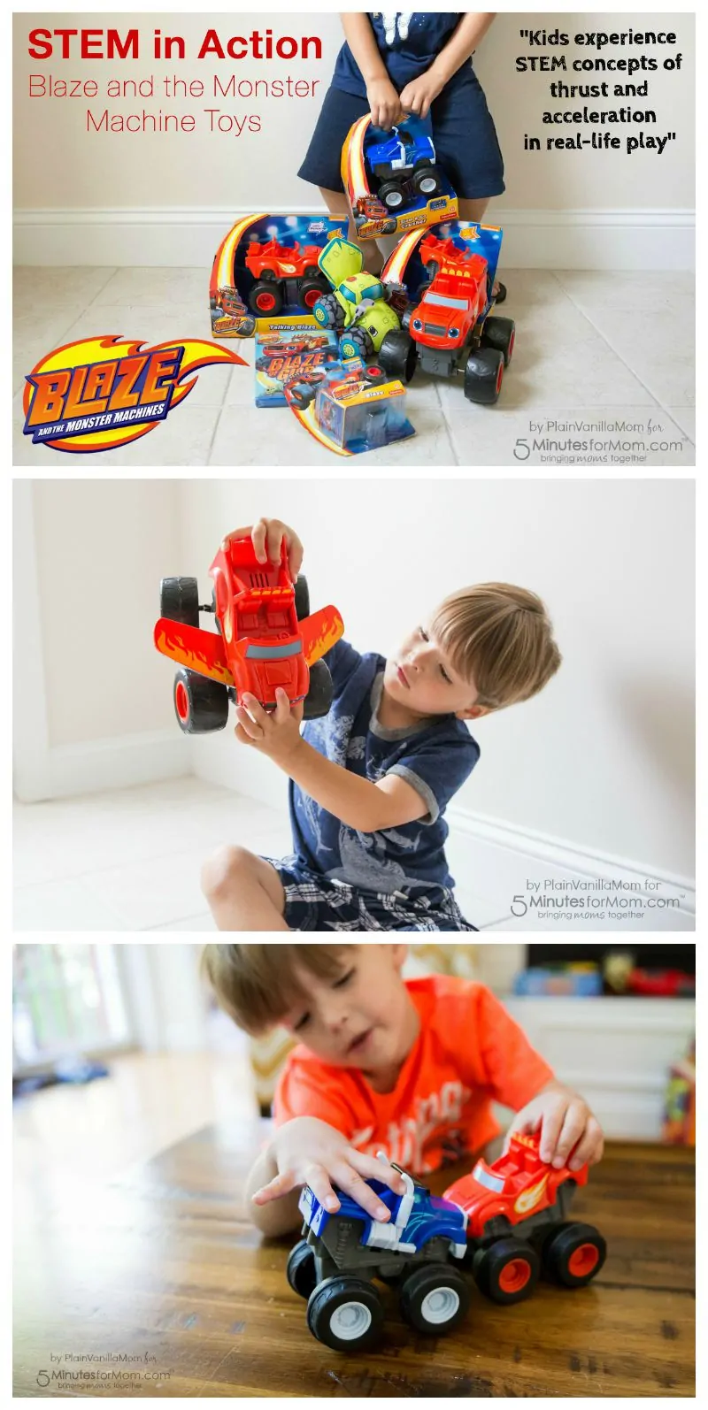 Put STEM in Action - Blaze and the Monster Machine toys help kids put STEM concepts into real life play