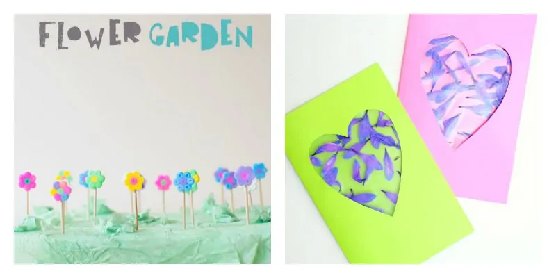 10 Quick and Easy Flower Crafts for Kids