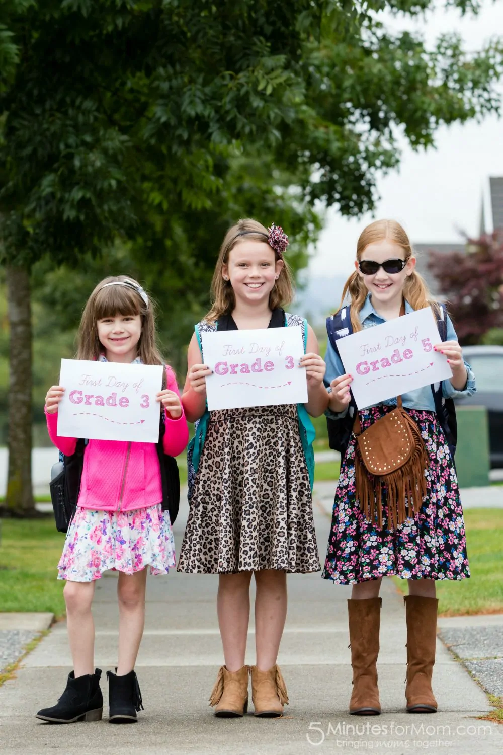 Back to School - First Day of School Signs