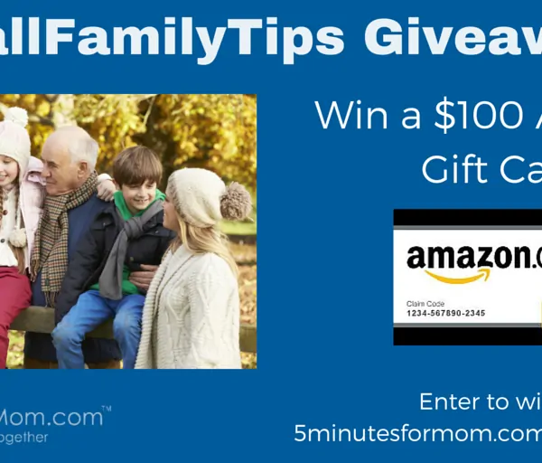 Celebrate Fall with a $100 Amazon Gift Card #Giveaway #FallFamilyTips