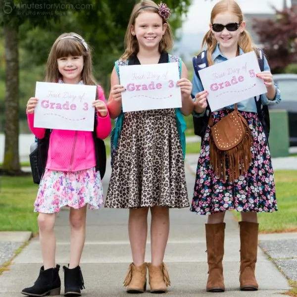 Wordless Wednesday – Back to School 2015