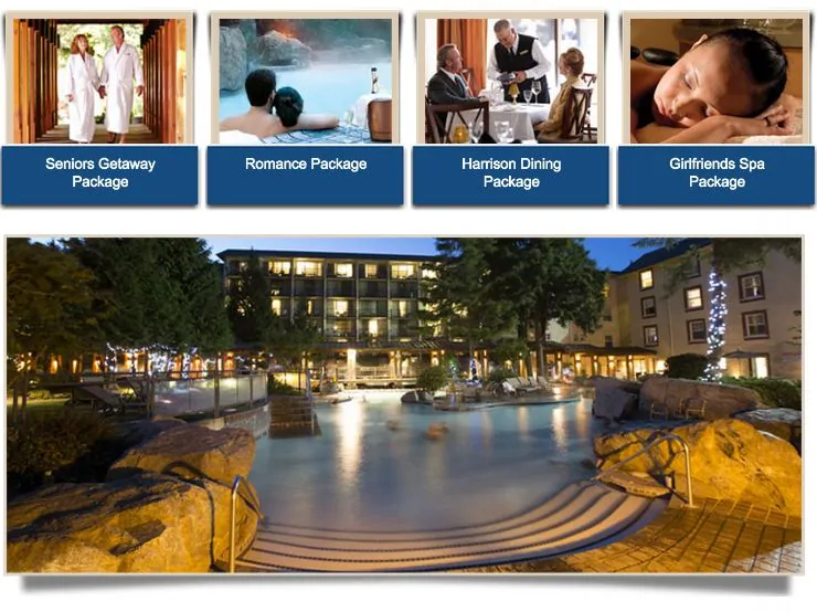 Harrison Hot Springs Resort and Spa Packages