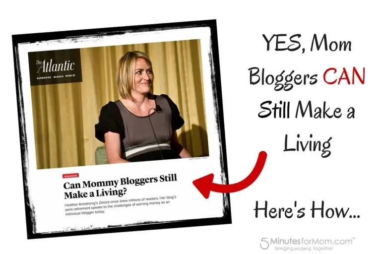 Mom Bloggers CAN Still Make a Living