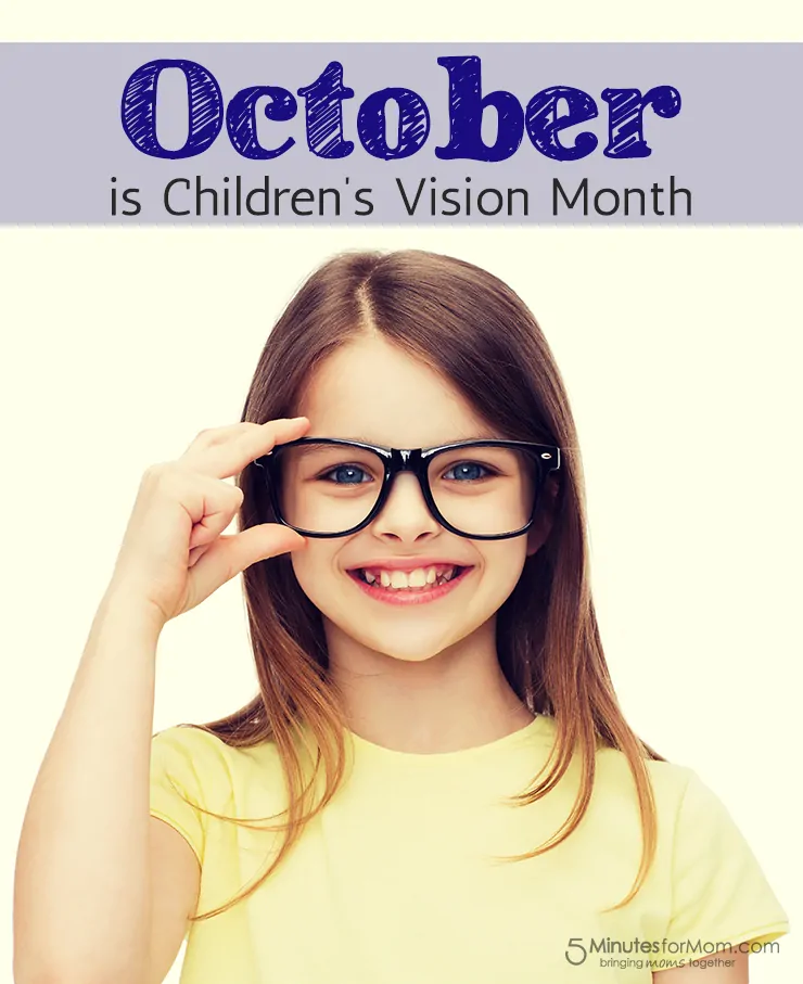 October is Children's Vision Month