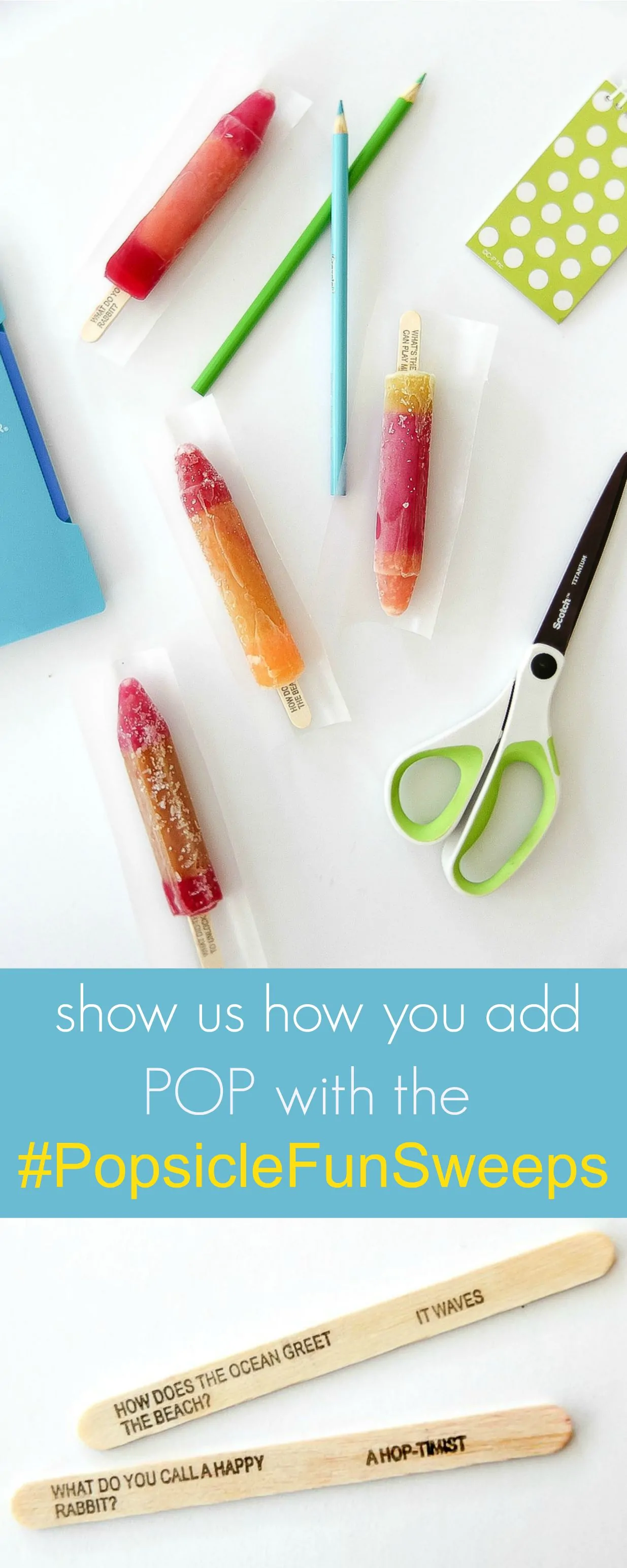 Show us how you add POP to your summer and enter the #PopsicleFunSweeps