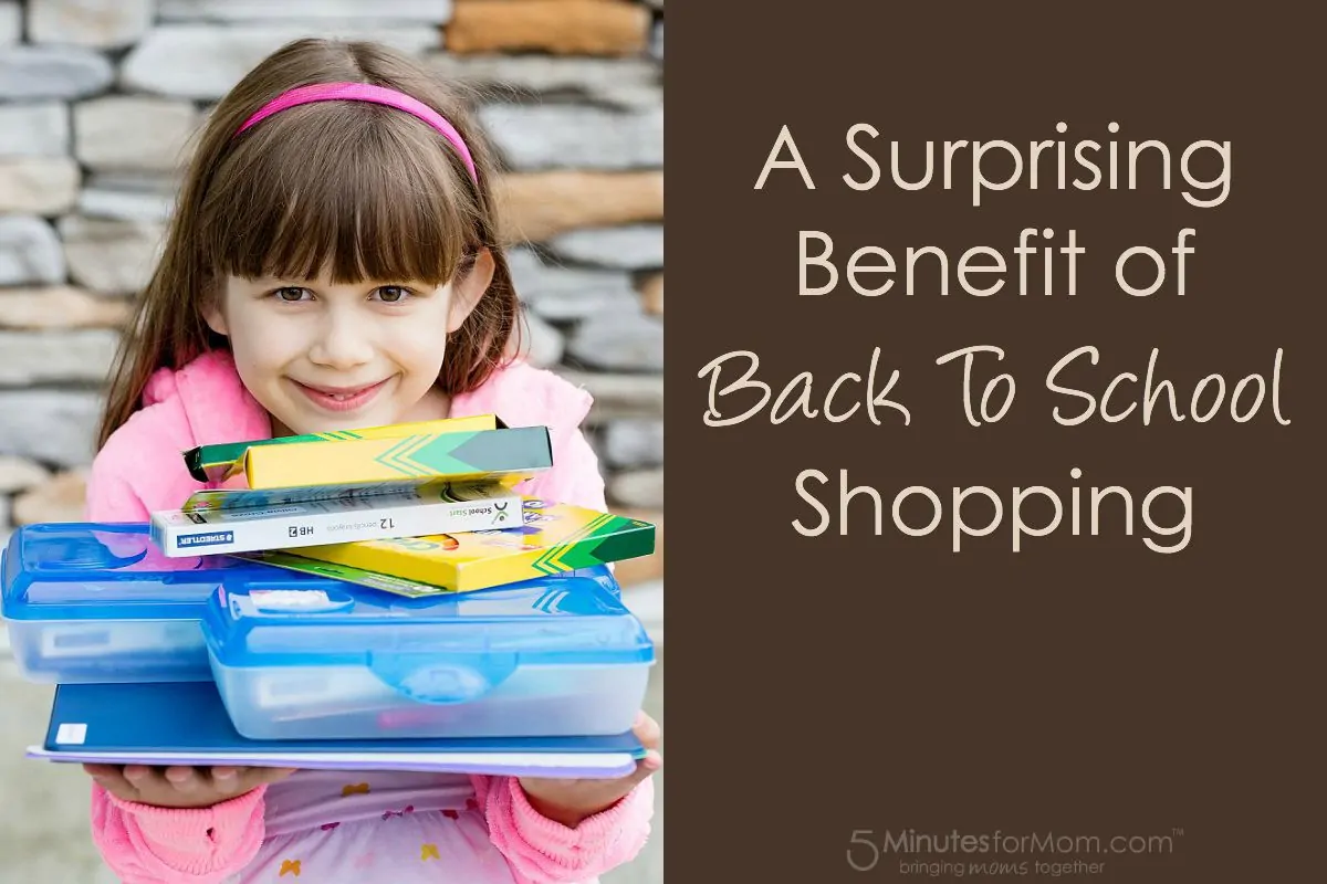 A Surprising Benefit of Back to School Shopping