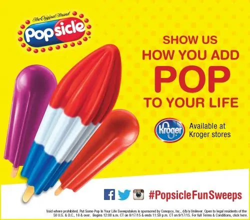 The Popsicle #PopsicleFunSweeps