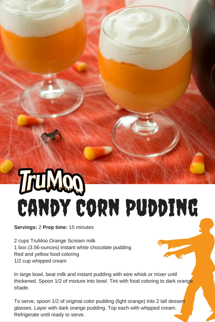 Candy Corn Pudding