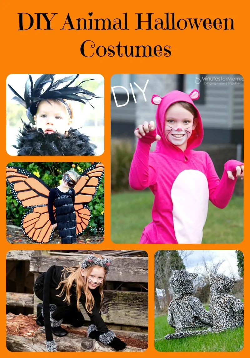 DIY Animal Halloween Costumes