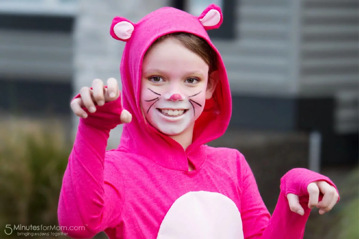 DIY Pink Panther Costume