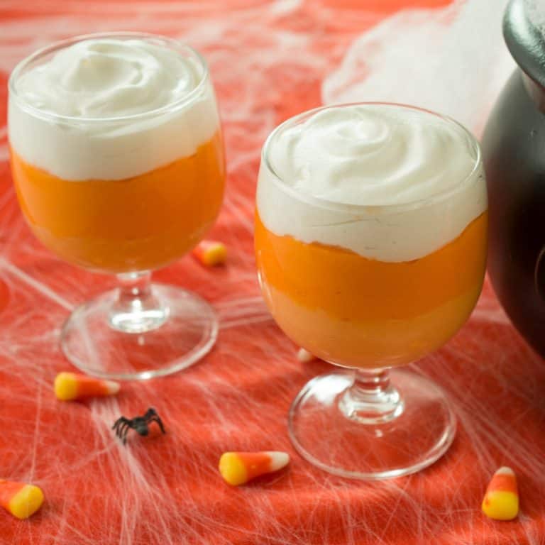 Halloween Candy Corn Pudding