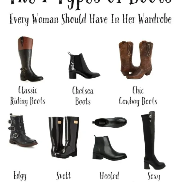 The 7 Types of Boots Every Woman Should Have In Her Wardrobe