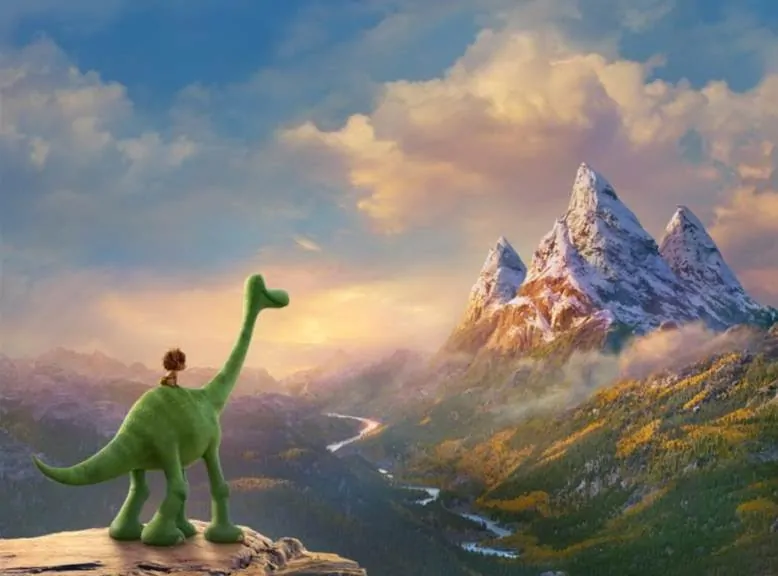 The Good Dinosaur Movie Still - Arlo & Spot