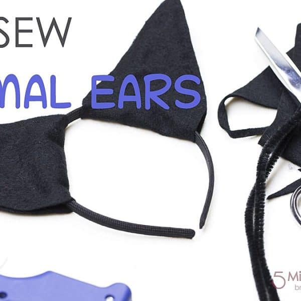 no sew animal ears