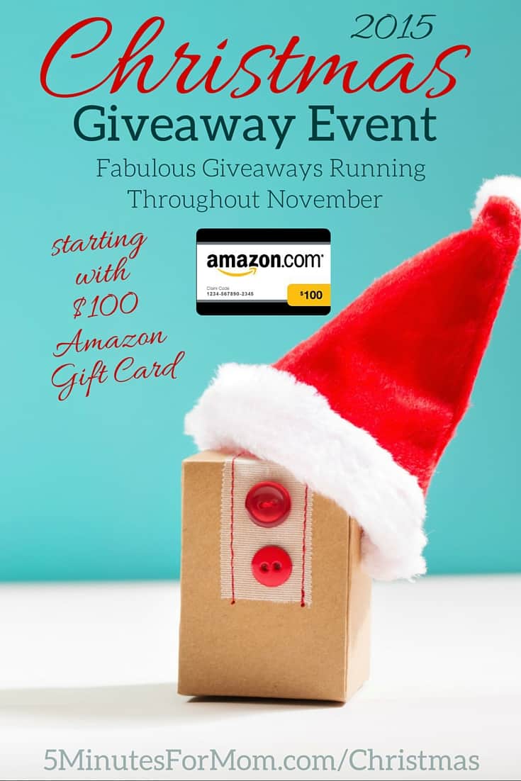 Christmas Giveaway Event 2015 Starts With 100 Amazon