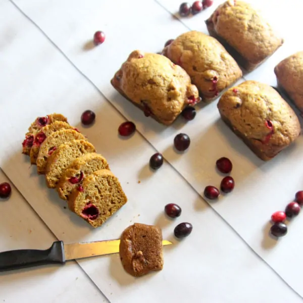 Cranberry Pumpkin Bread