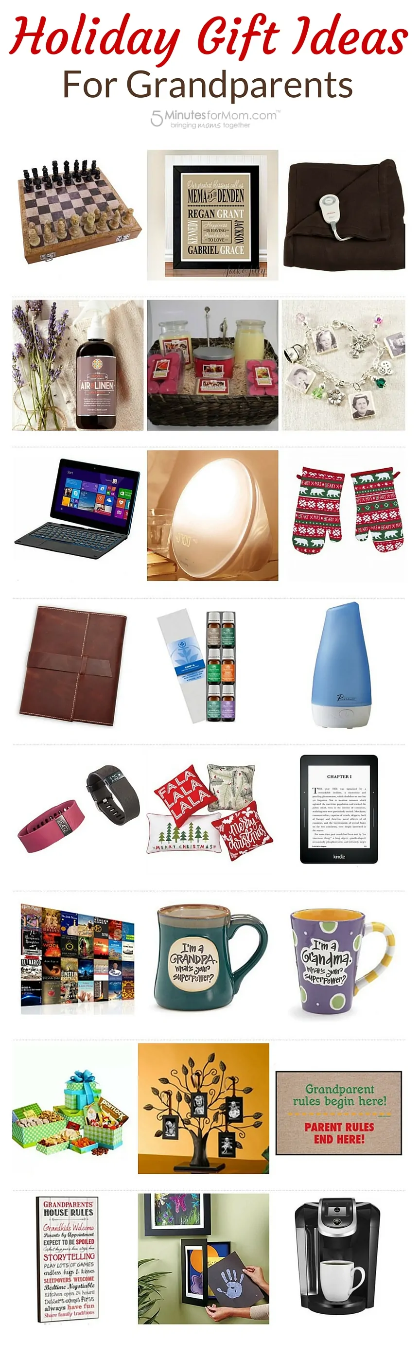 Holiday Gift Ideas for Grandparents