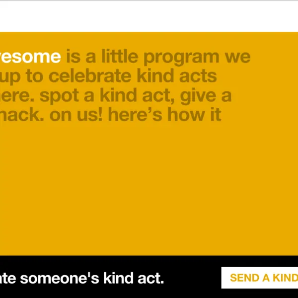 Spot and Celebrate Kindness with #kindawesome