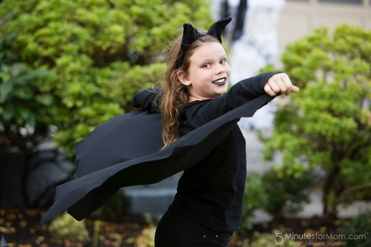 Halloween bat costume