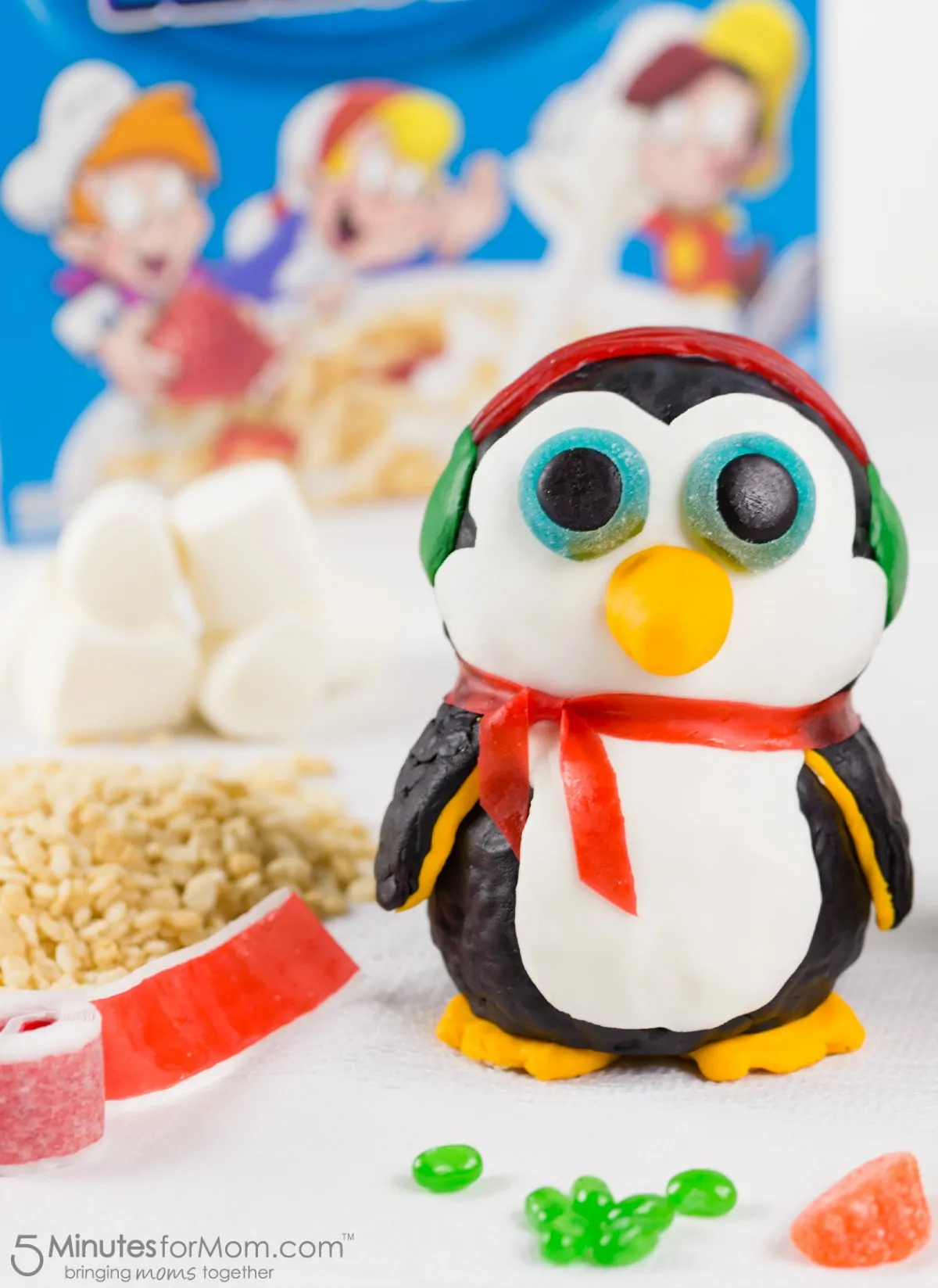 Penguin Rice Krispies Treat