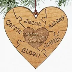 Together We Make A Family Personalized Ornament