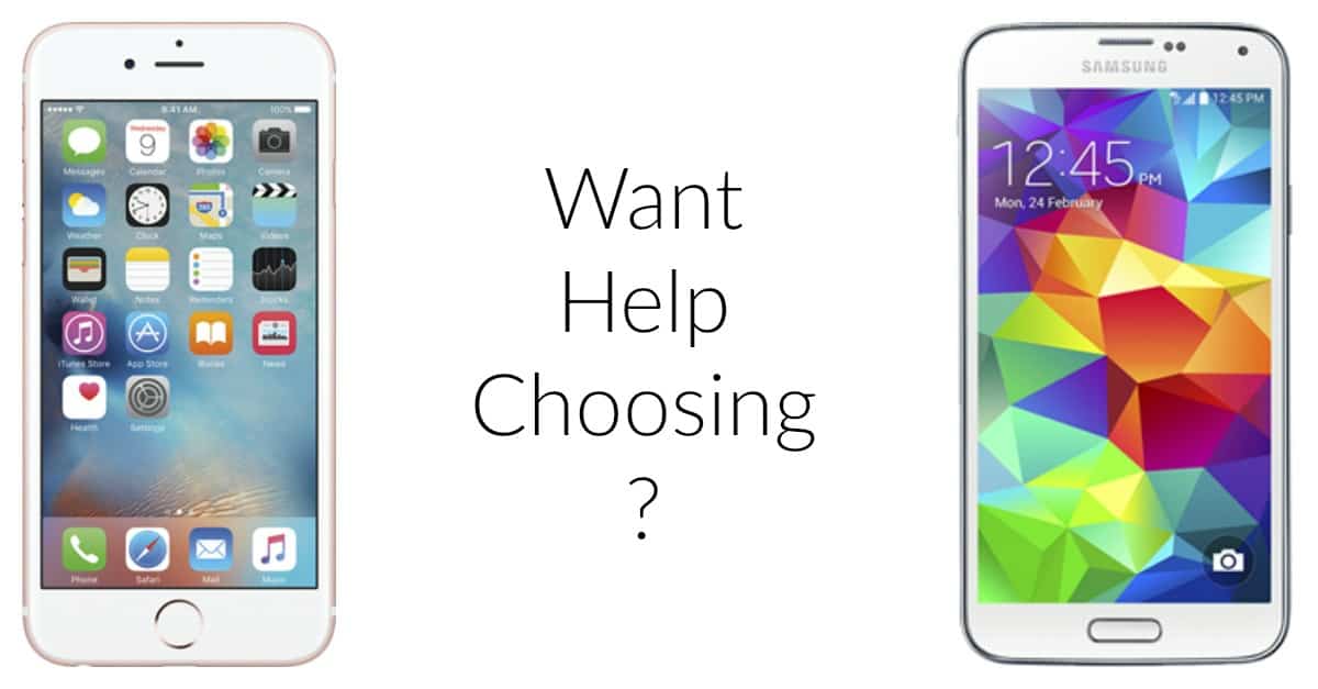 Want Help Choosing a Smartphone