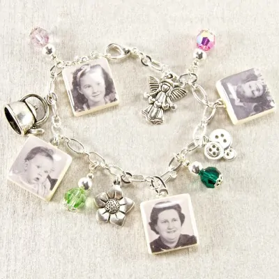 Custom photo bracelet