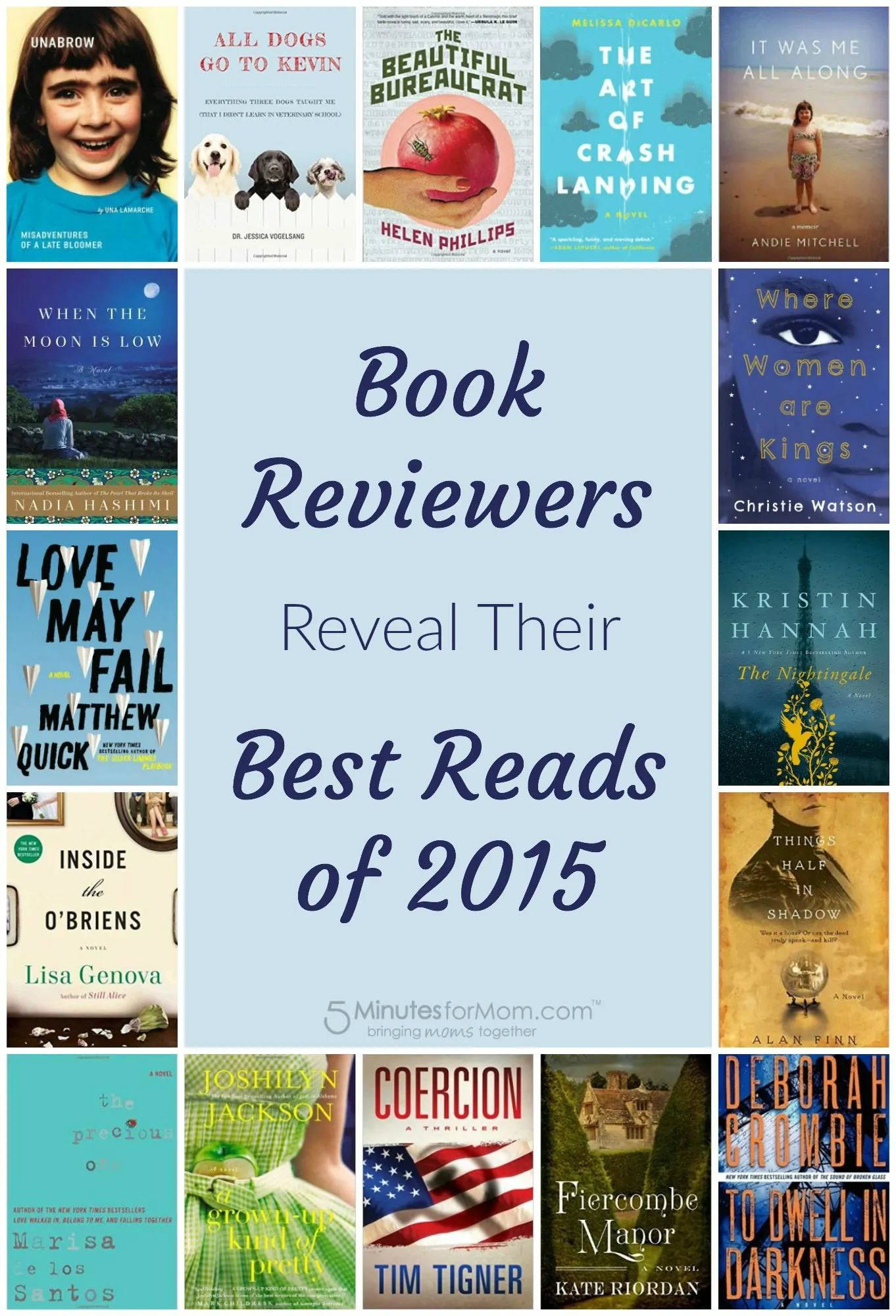 Book reviewers reveal their best reads of 2015