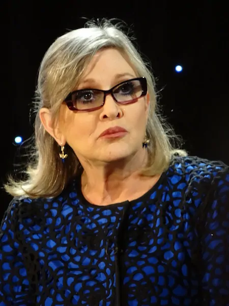 Carrie Fisher Press Interview- #StarWarsEvent