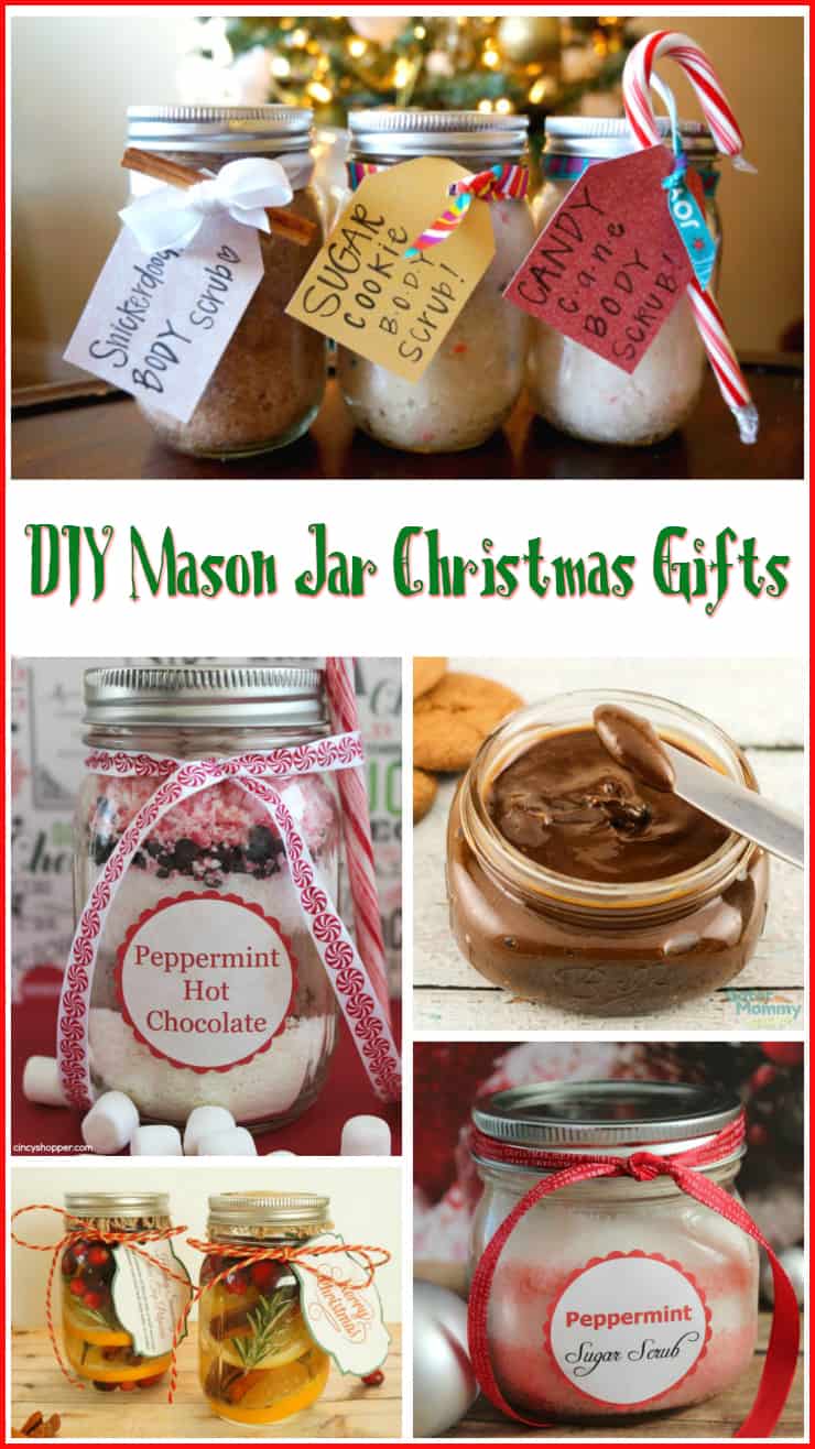 Homemade Christmas Gifts In A Mason Jar