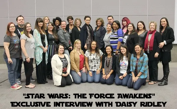 Daisy Ridley - Group Photo - #StarWarsEvent